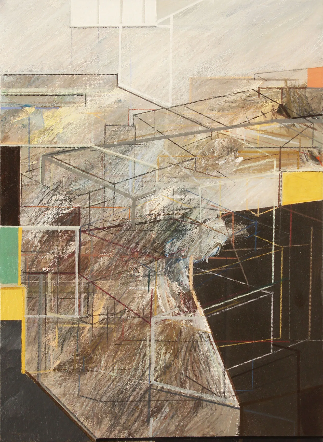 ISNESS #03, Susana Chasse, 2024, Mixed media on canvas