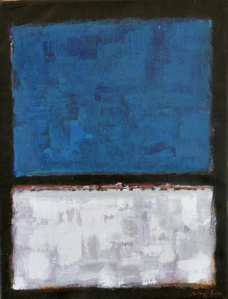 L'instant, Rodrigo Ferreira, 2021, Acrylic on canvas