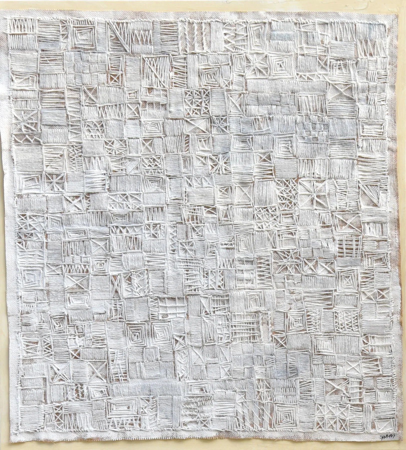 Untitled (280-08), Isabel Torres, 2024, Mixed media on canvas