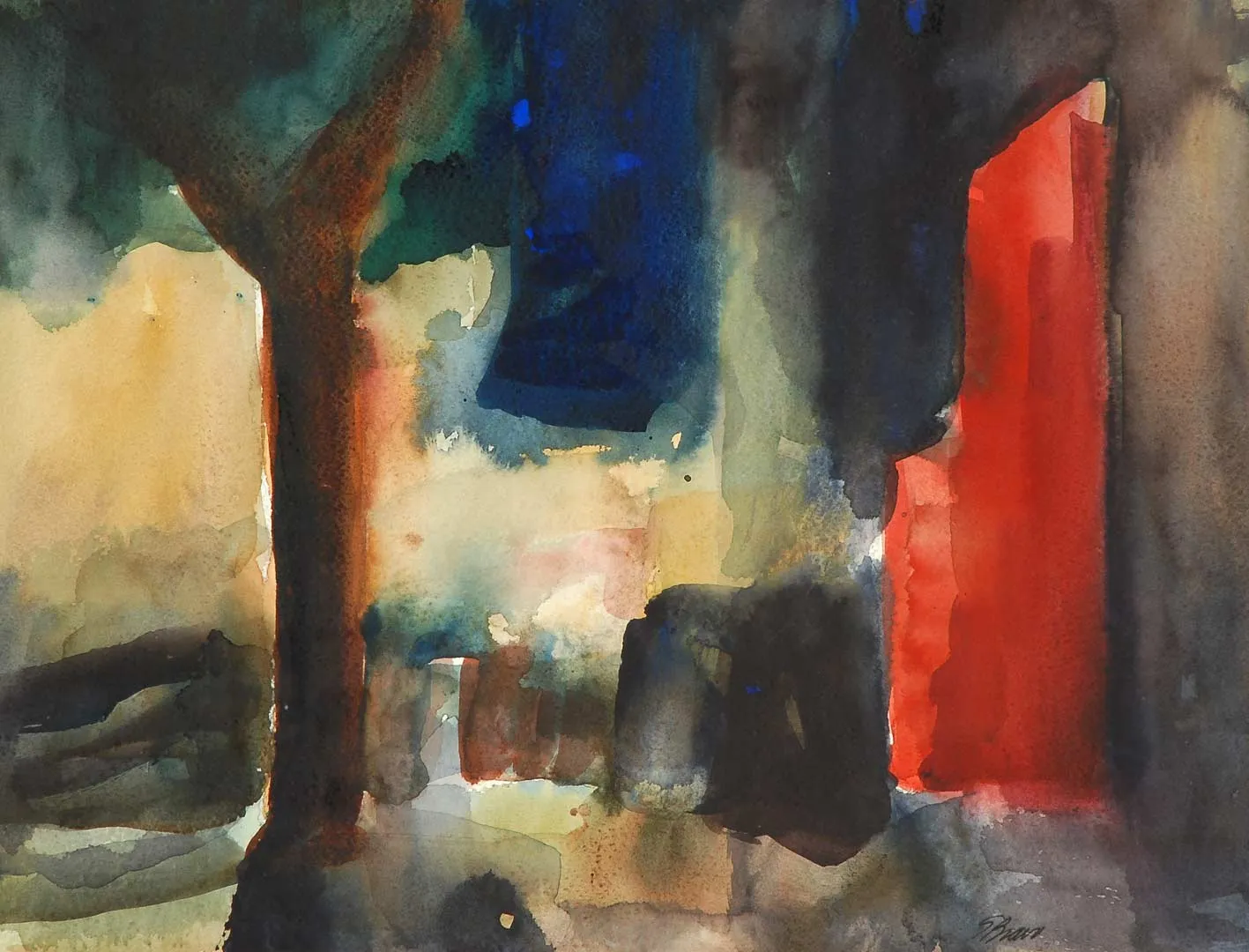 Untitled, González Bravo, 2006, Watercolour on paper