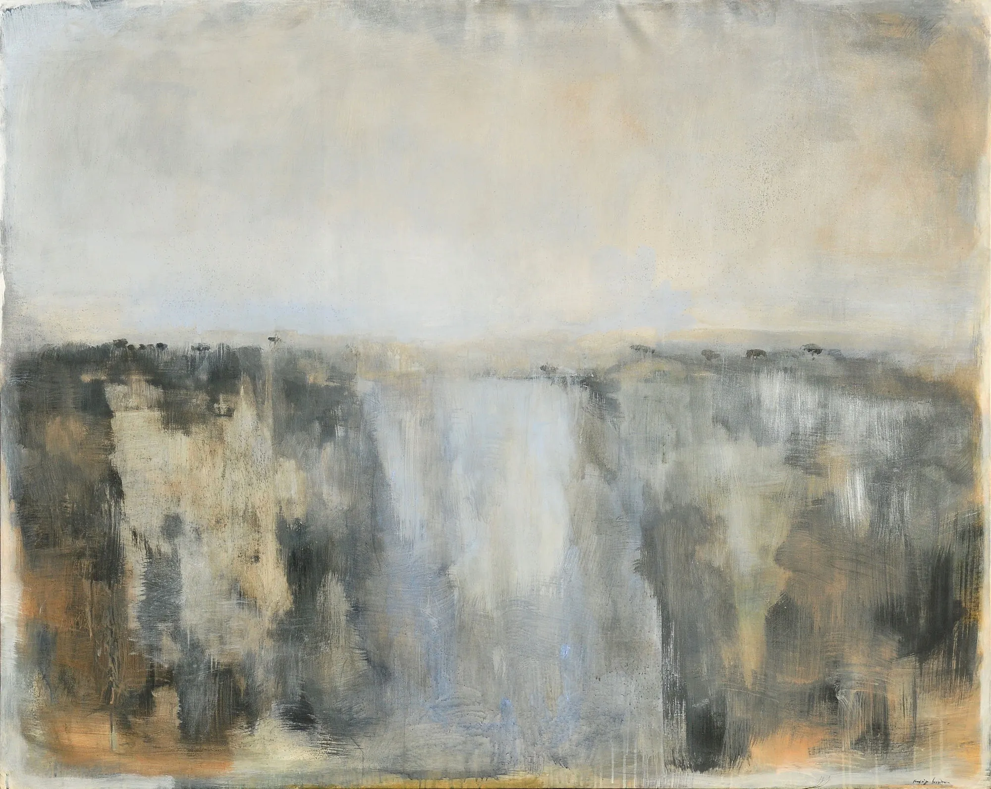 Au bout du Monde, Rodrigo Ferreira, 2013, Acrylic on canvas