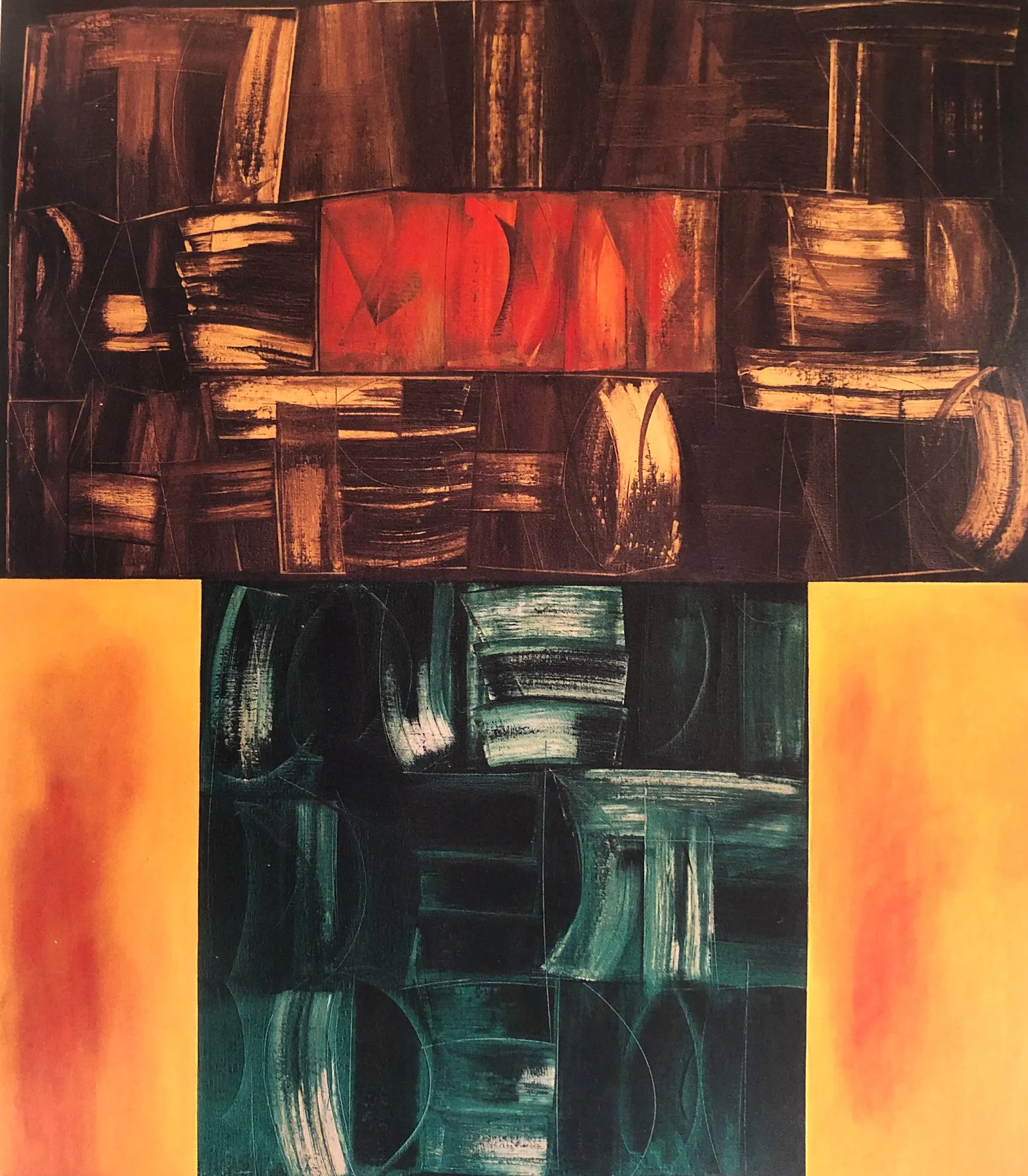 A Última Ciência, João Vieira, 1989, Oil on canvas