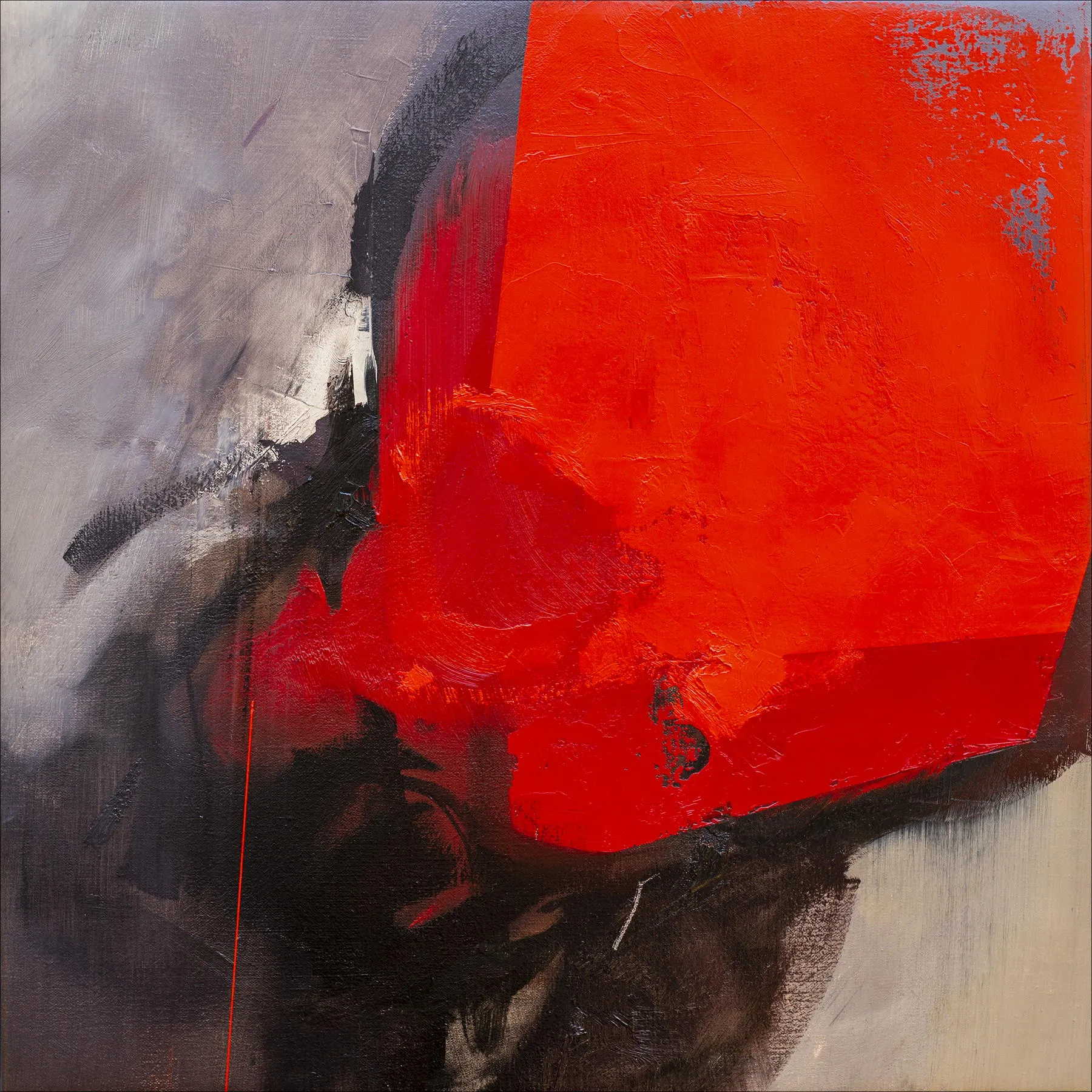 DEM #8, Fernando Gaspar, 2021, Mixed media on canvas