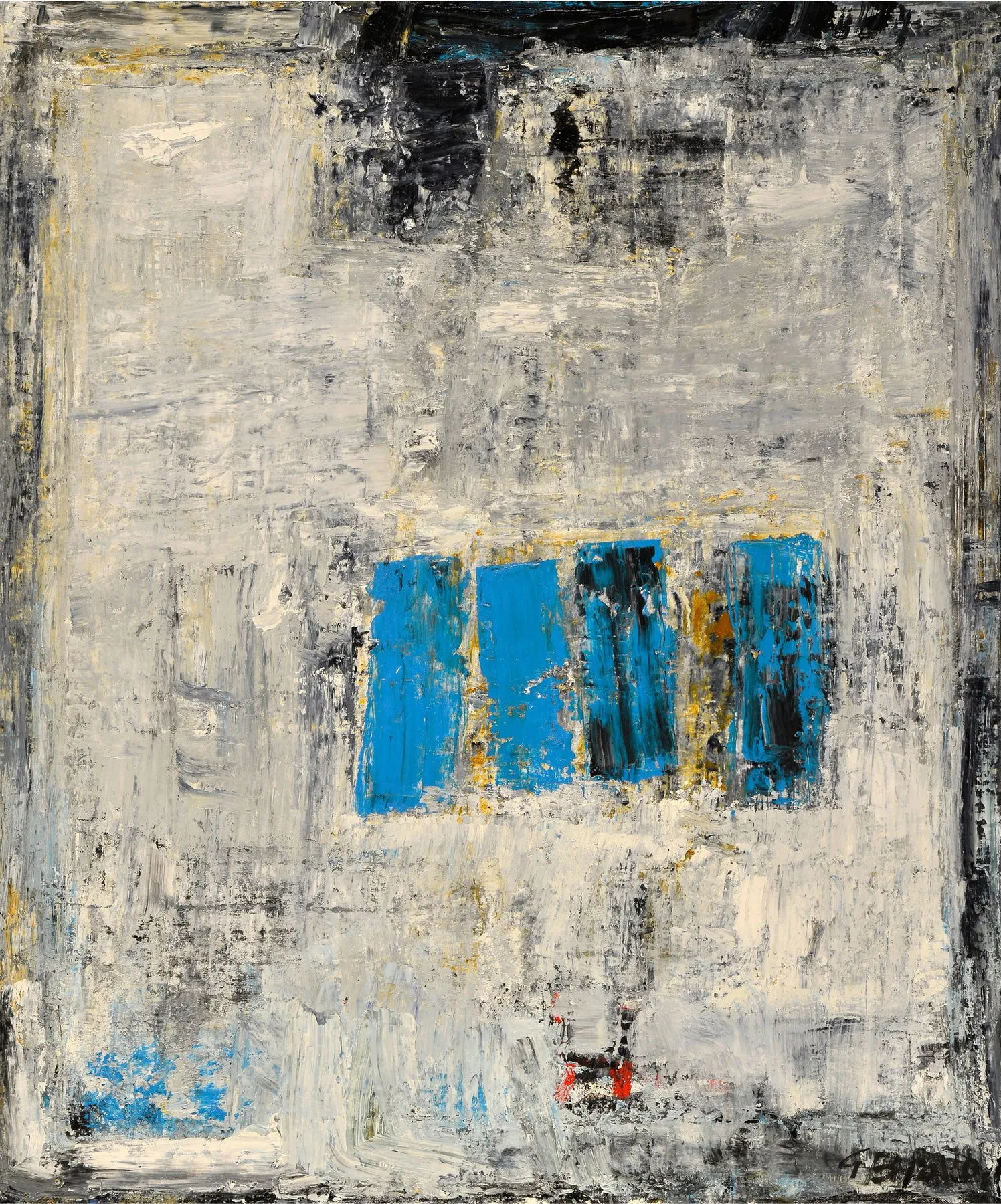 Untitled (283-14), González Bravo, 2017, Oil on canvas