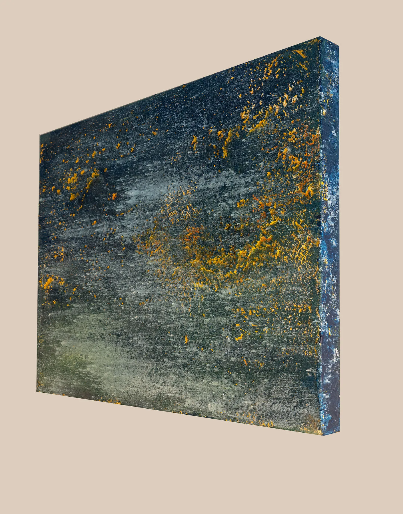 Mi Noche Interior, Alberto Reguera, 2026, Mixed media on canvas