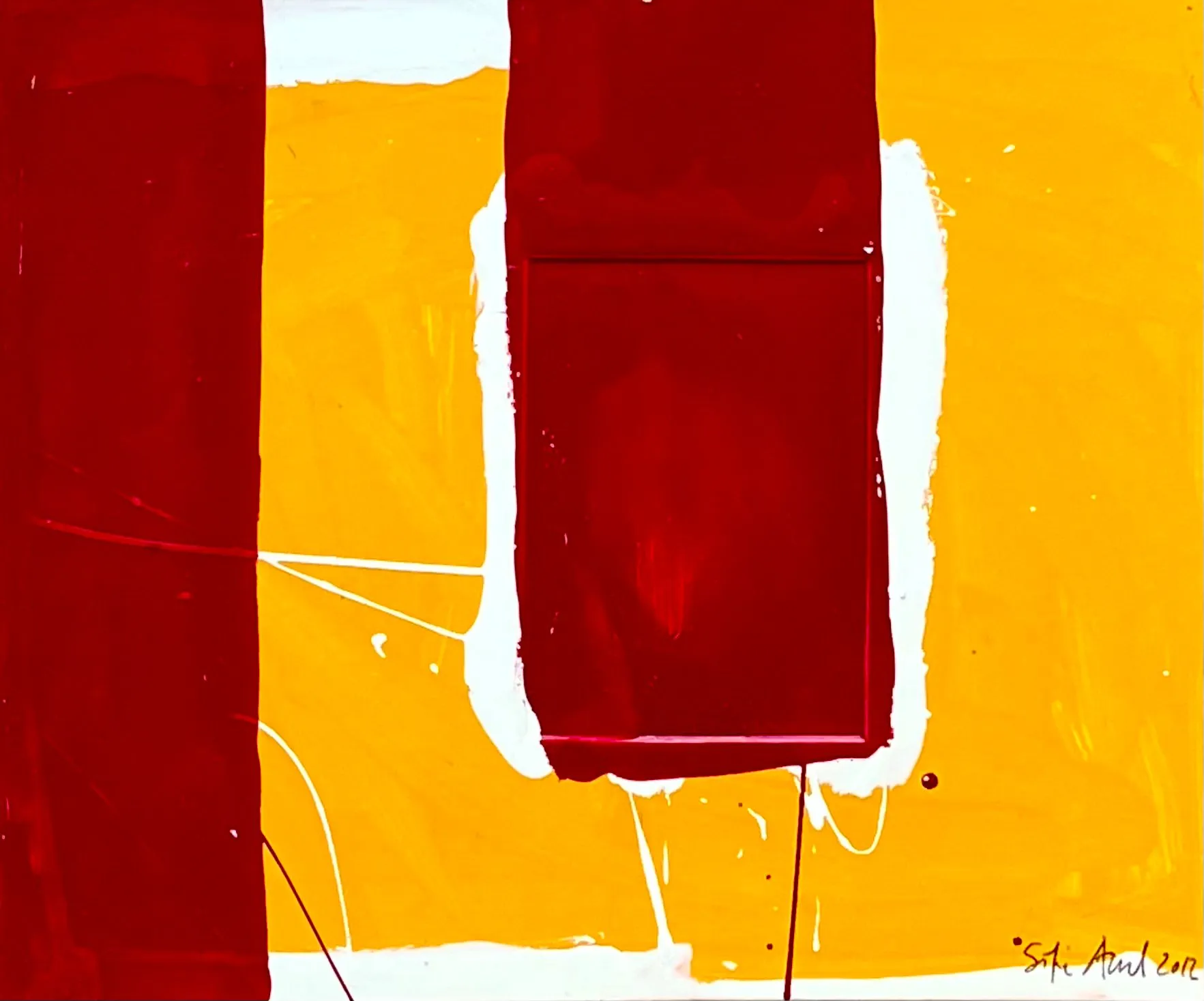 Untitled - II, Sofia Areal, 2012, Mixed media on paper