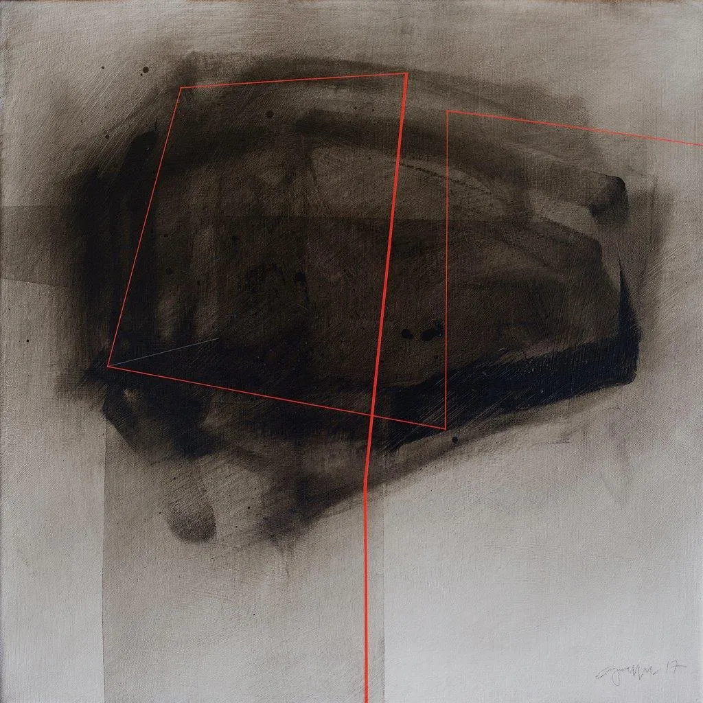 Separated Land #77, Fernando Gaspar, 2017, Acrylic on canvas
