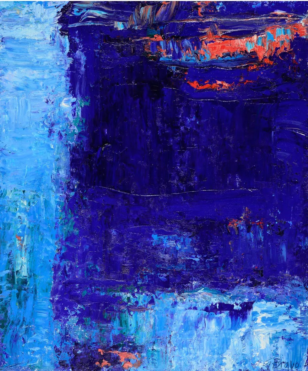 Untitled, González Bravo, 2020, Oil on canvas