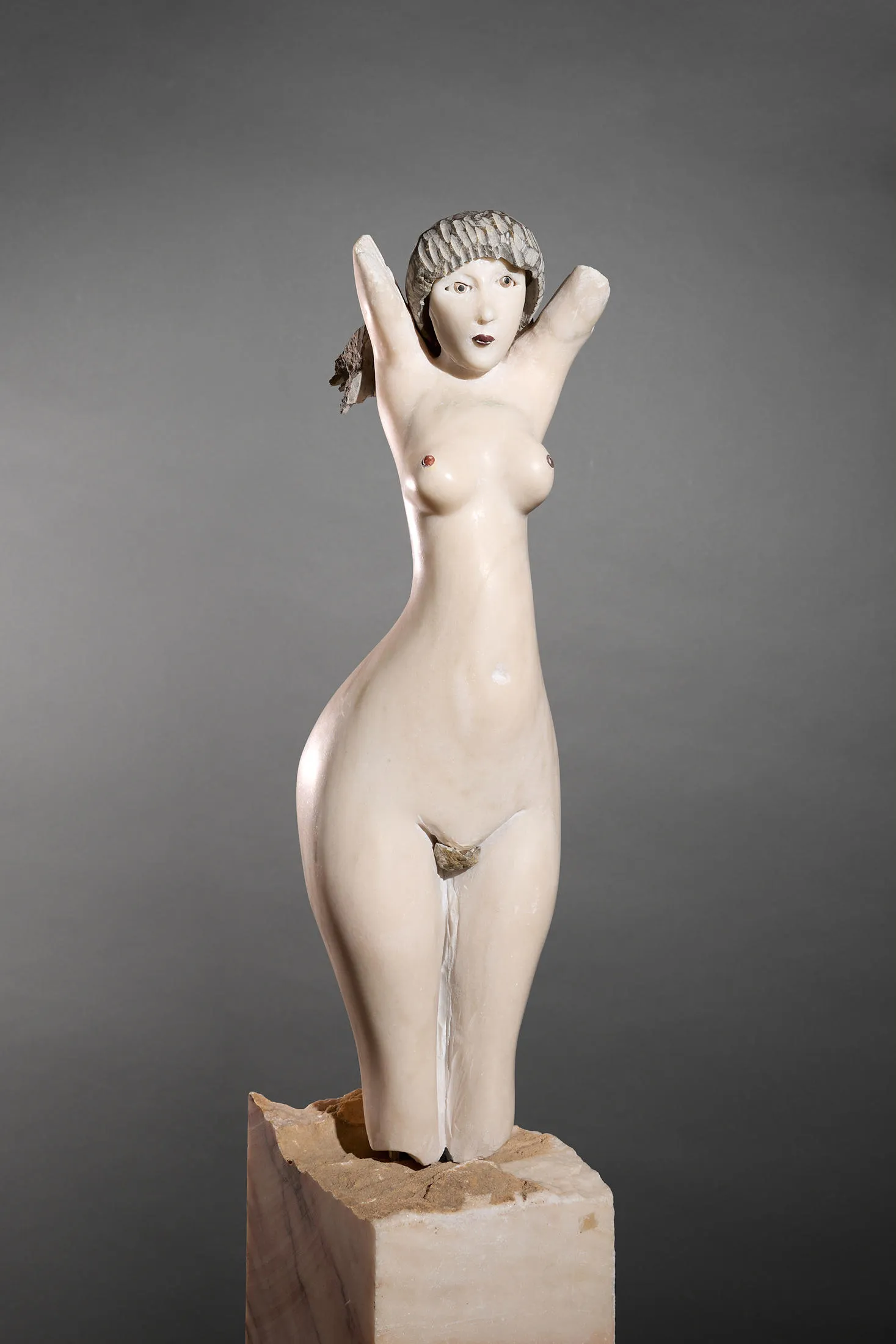 Sem título (Figura feminina), João Cutileiro, Escultura em mármore