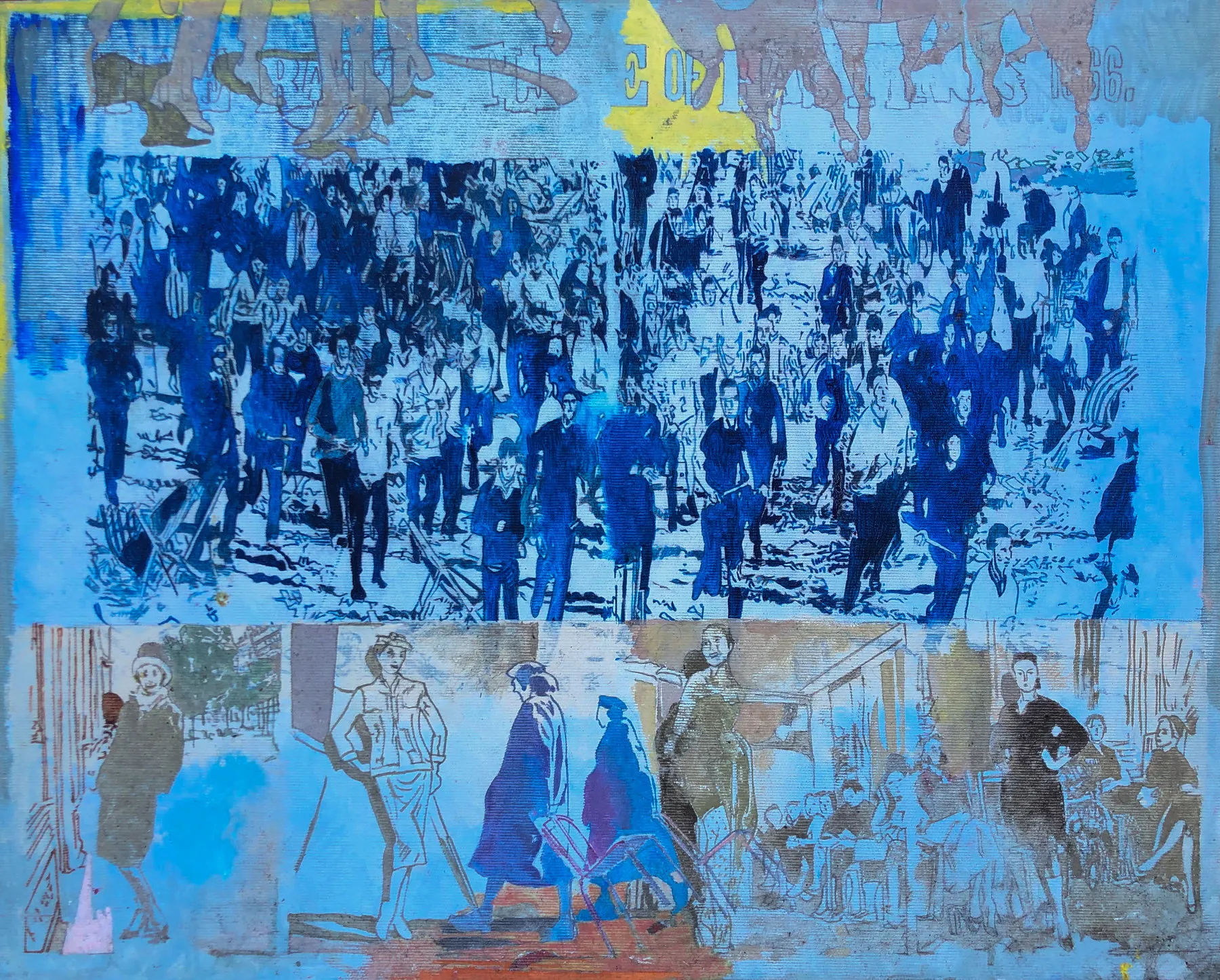 Untitled (223-27), João Cristóvão, 2020, Oil on canvas