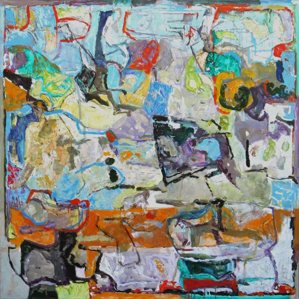 Untitled (221-13), Luís Rodrigues, 2018, Acrylic on canvas