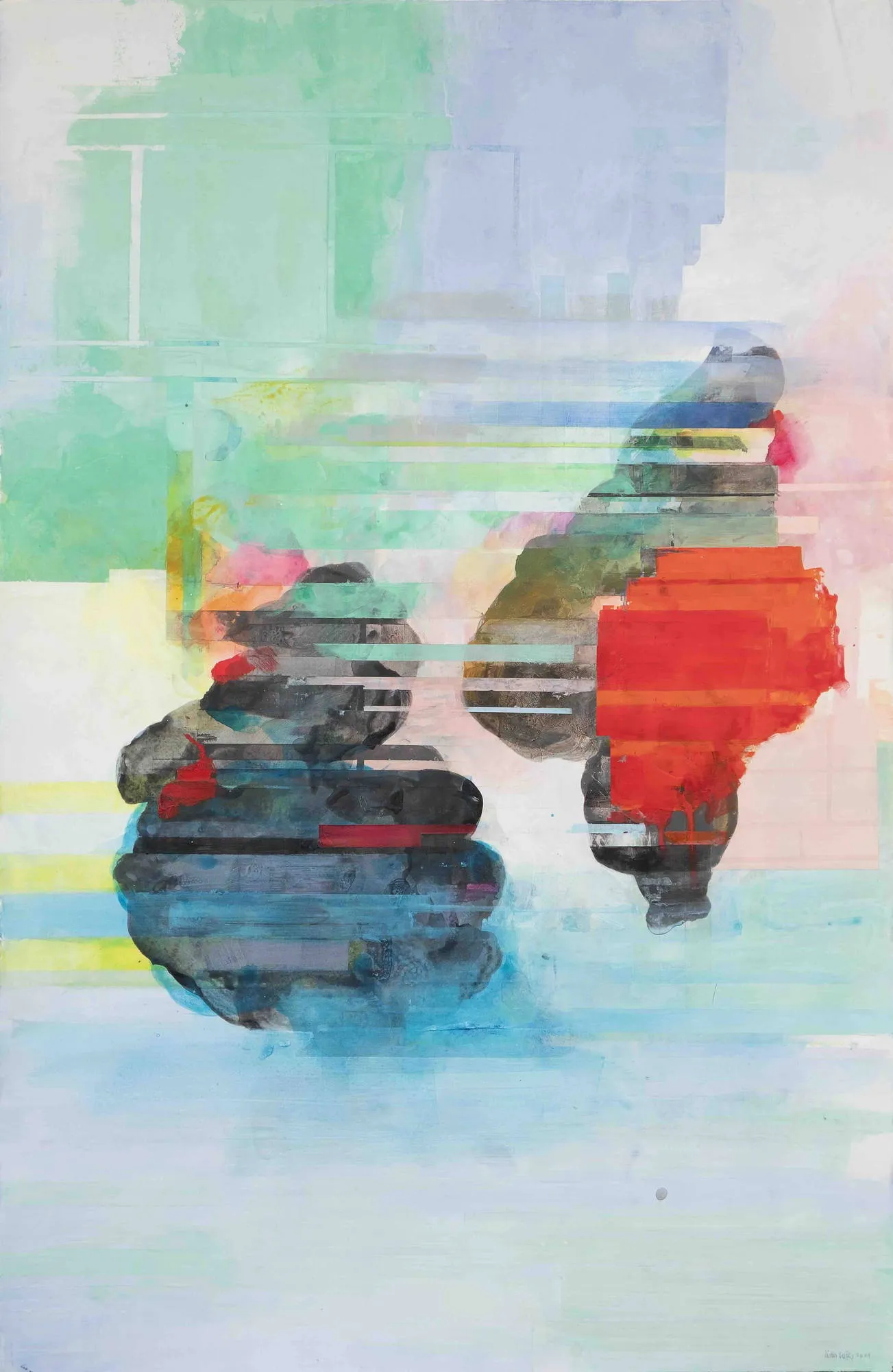Untitled (296-12), Victor Costa, 2024, Acrylic on paper