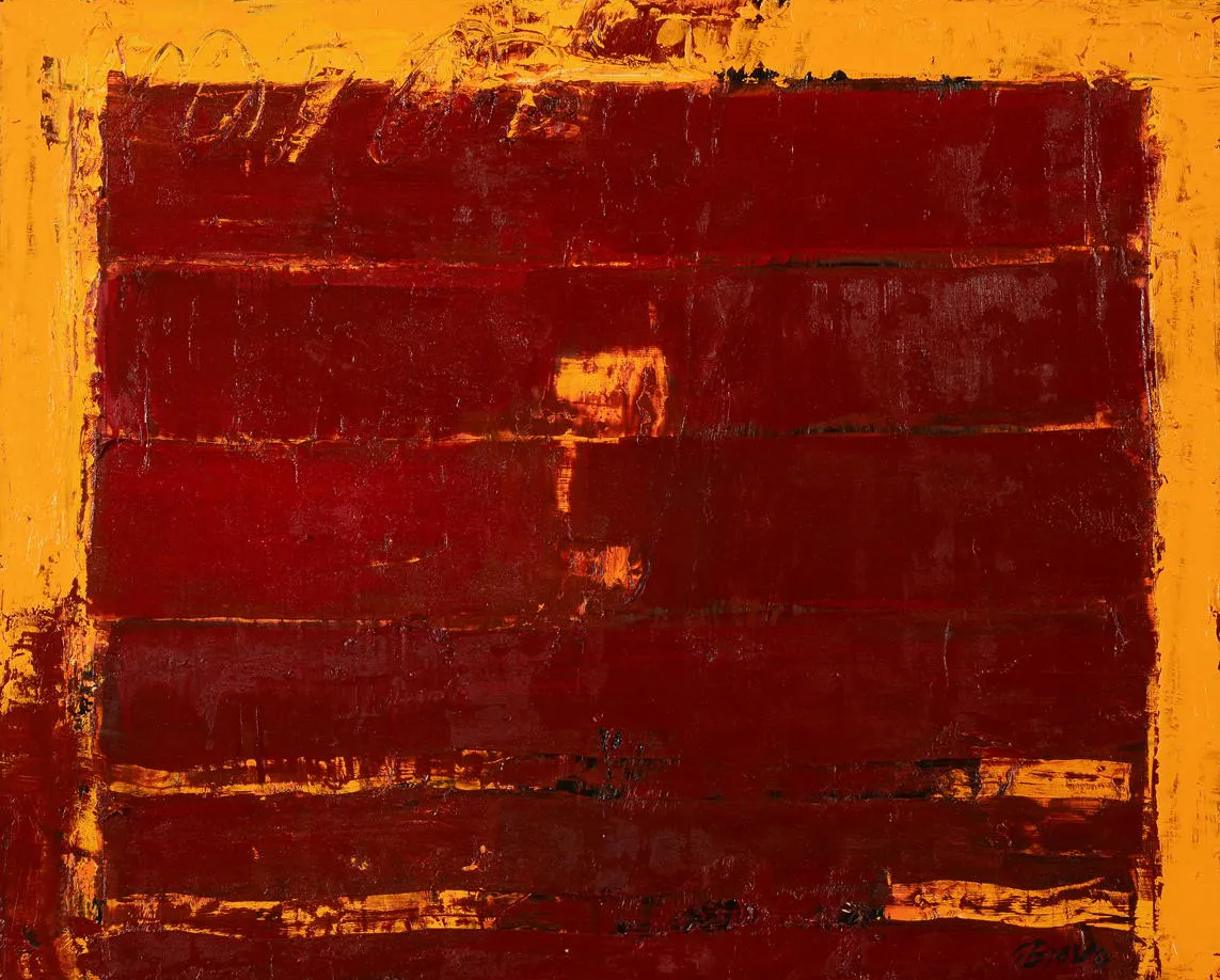 Untitled (217-20), González Bravo, 2019, Oil on canvas