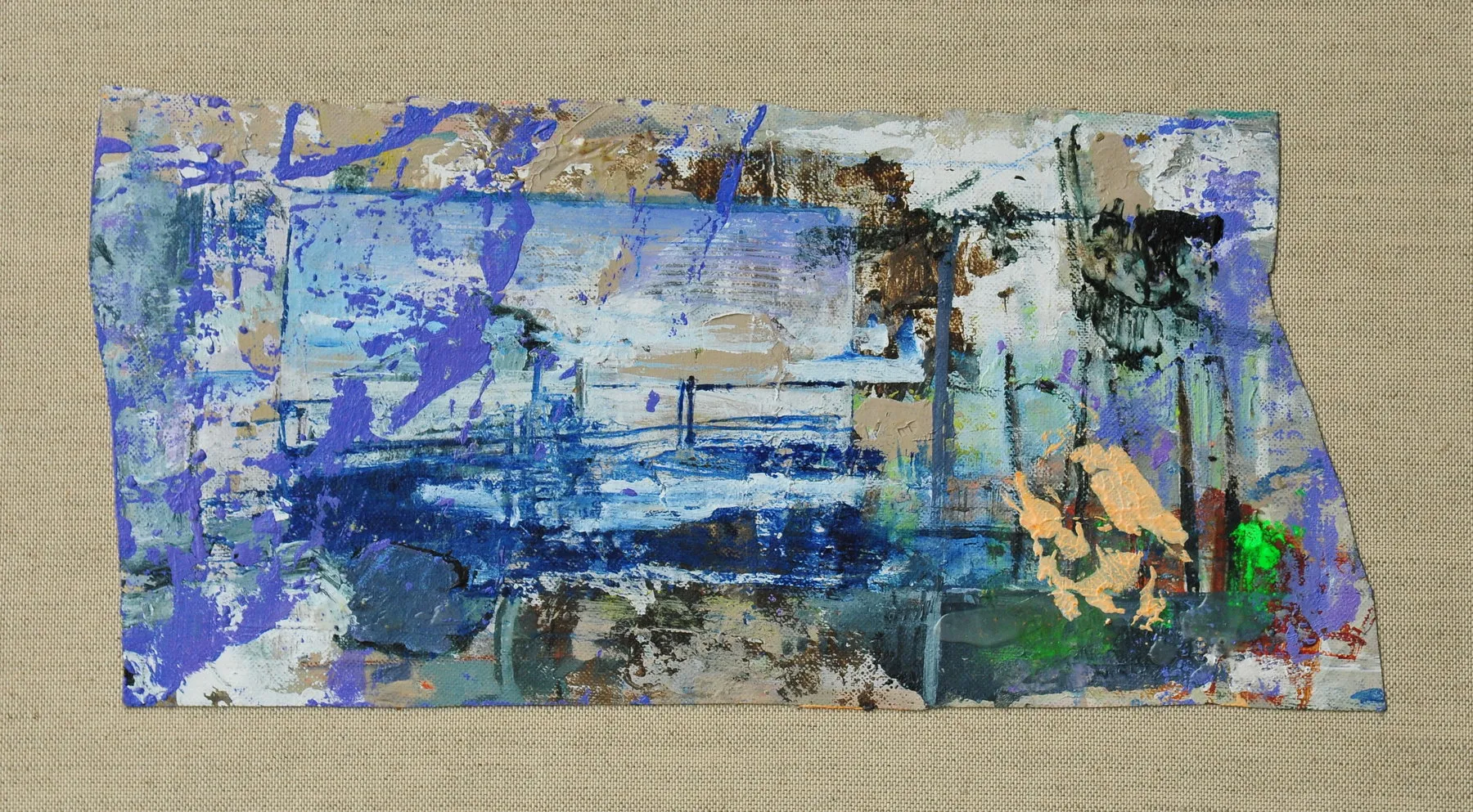 Untitled (133-17), João Cristóvão, 2013, Mixed media on canvas
