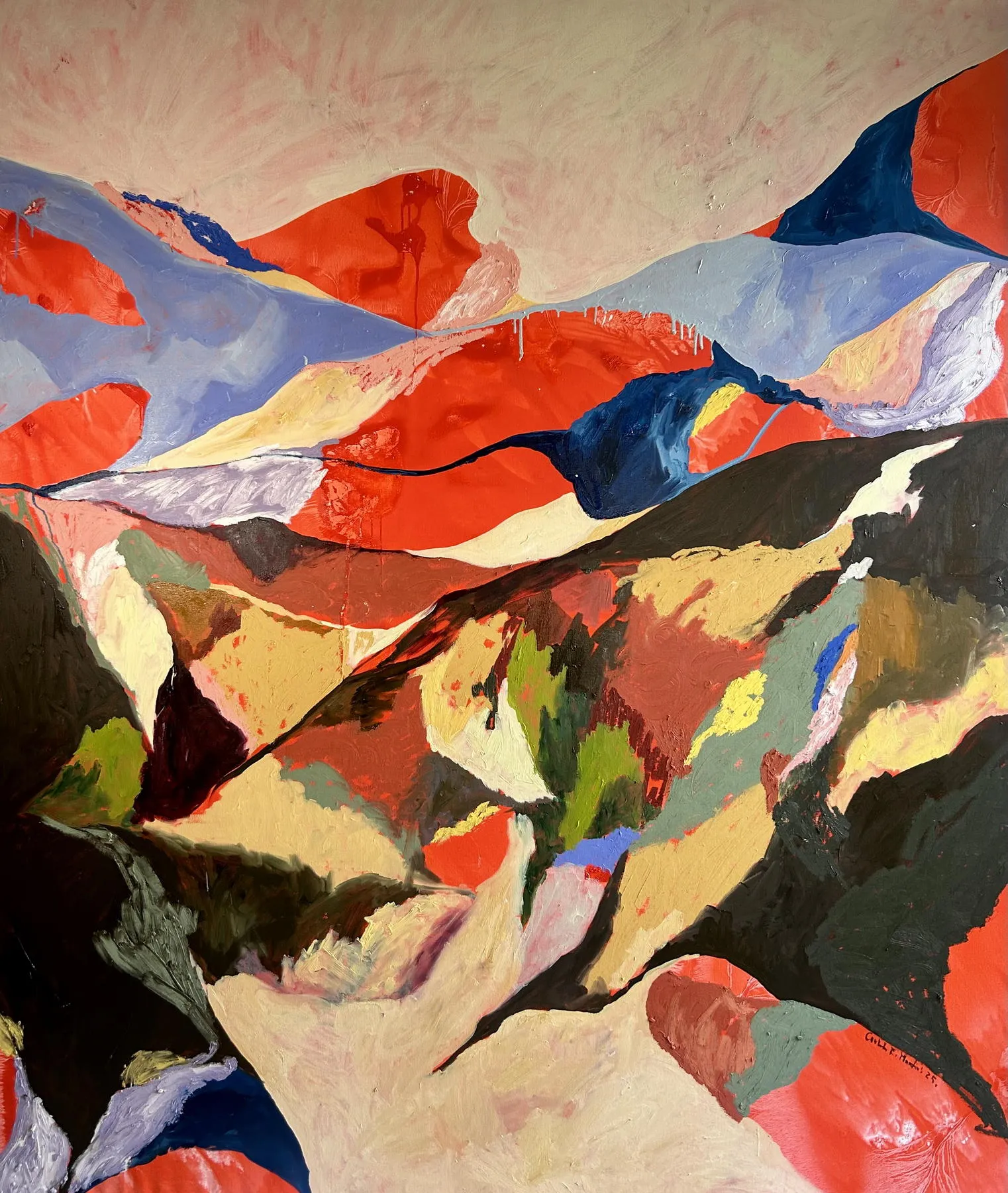 Untitled (293-01), Carlota Roque Martins, 2026, Oil on canvas