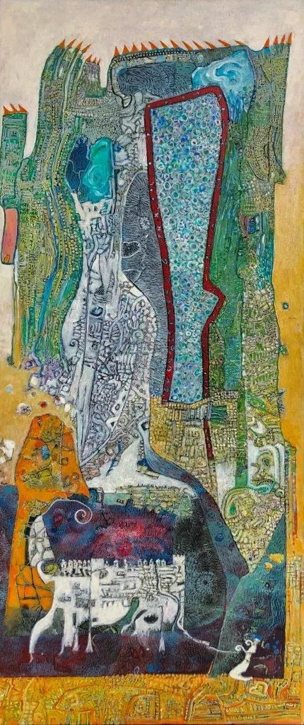 Jorge, o Constructor, Ana Maria, 2018, Oil on canvas