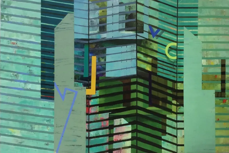 Untitled (VTRCST002), Victor Costa, 2020, Acrylic on canvas