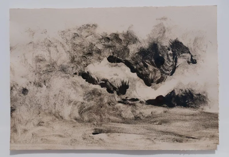 Nuvens III, Ana Sério, 2022, Watercolour on paper