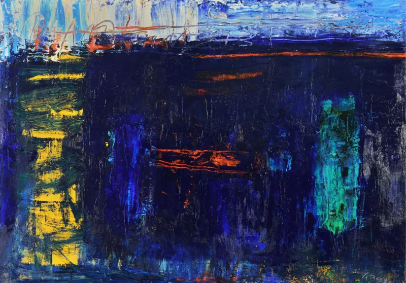 Untitled (283-05), González Bravo, 2024, Oil on canvas