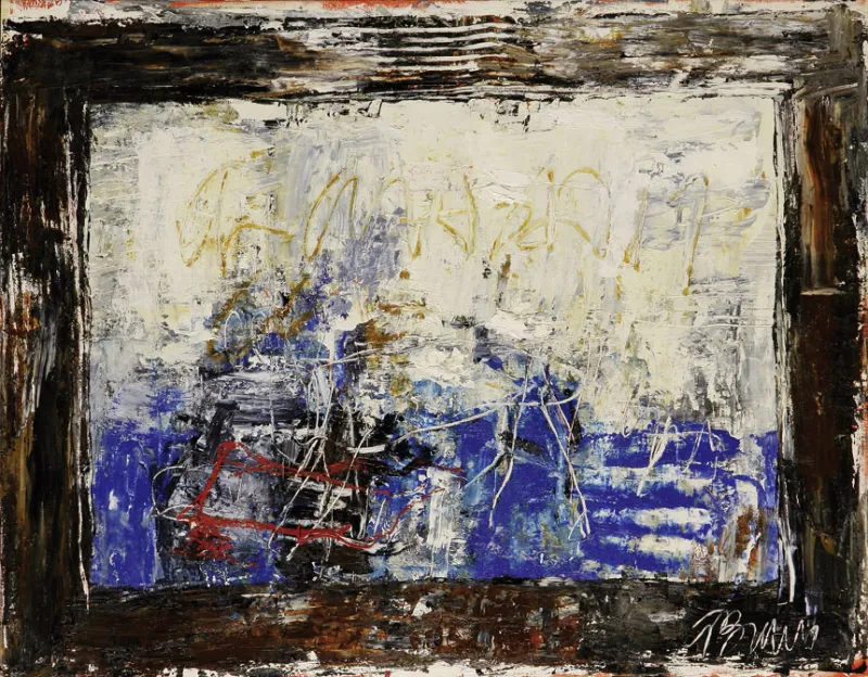 Untitled, González Bravo, 2008, Oil on canvas