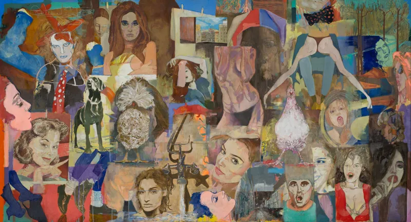 Untitled (223-09), João Cristóvão, 2020, Oil on canvas