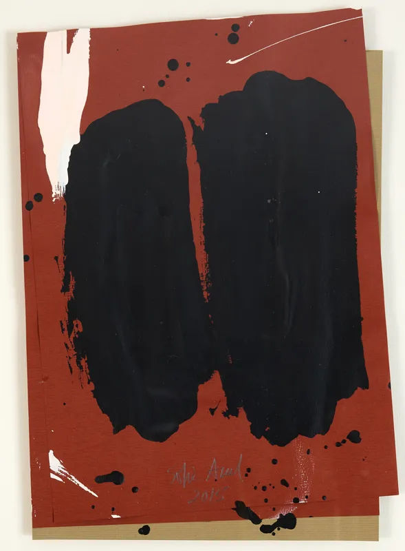Série Sombra (299-24), Sofia Areal, 2015, Mixed media and collage on paper
