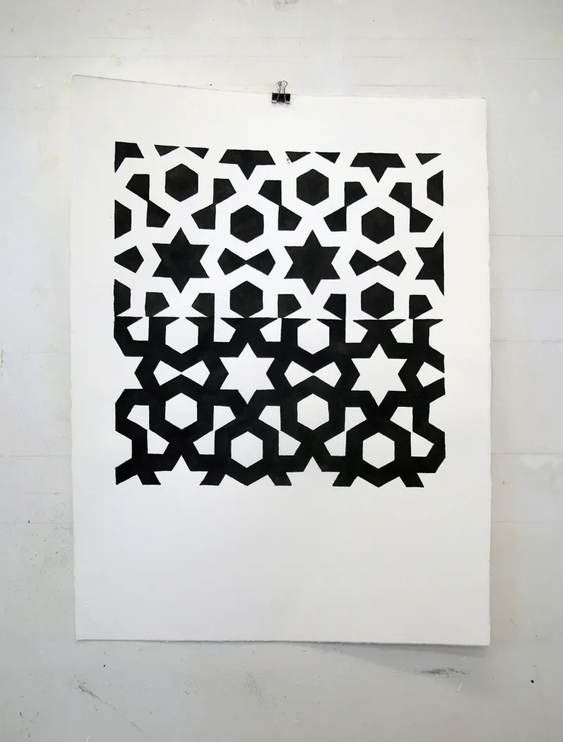 Série Assuntos de Viena (262-37), Gustavo Mendez-Lizka, 2022, Mixed media on paper