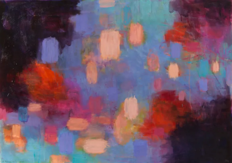 A.P.25-684, Branislav Mihajlović, 2025, Oil on canvas
