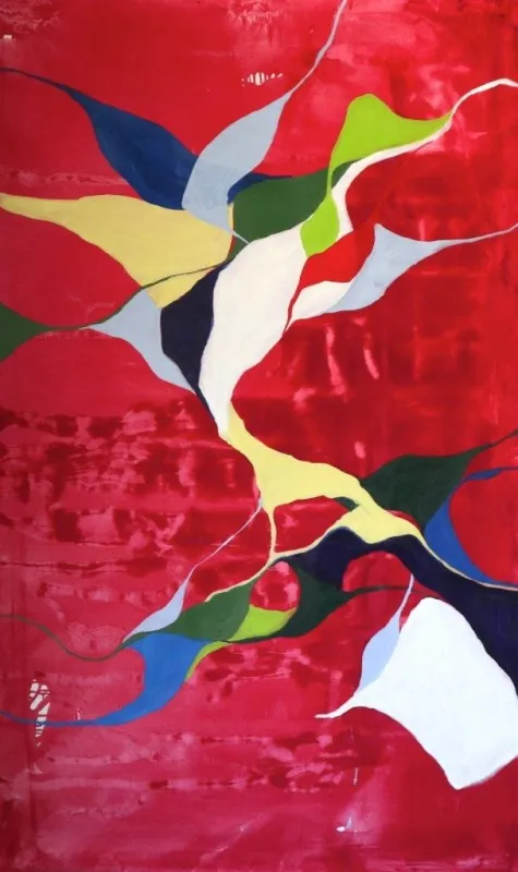 Untitled - série Mapas 24, Carlota Roque Martins, 2020, Oil on canvas