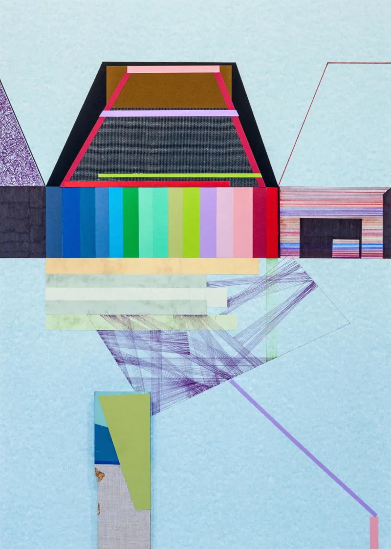 Heavy drawing #31, Ana Pais Oliveira, 2017, Mixed media on card