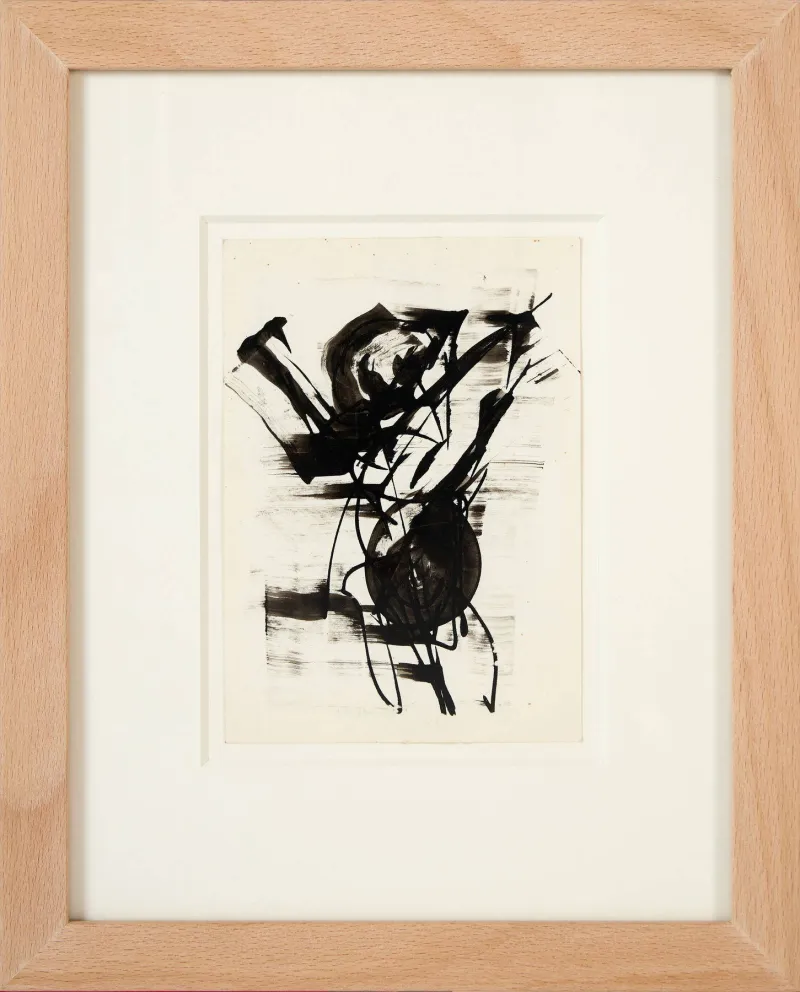 Untitled (300-43), Moita Macedo, India ink on paper