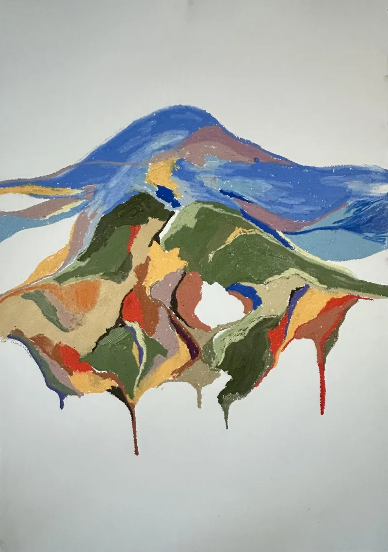 Untitled (293-16), Carlota Roque Martins, 2026, Mixed media on paper