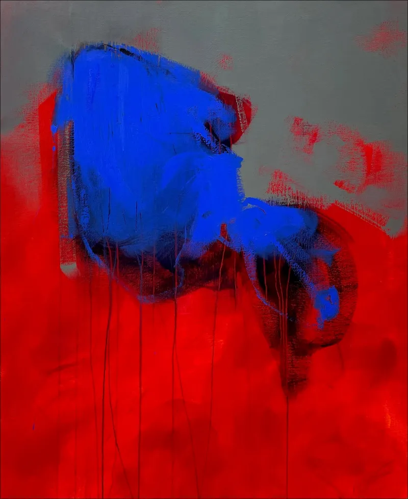Untitled (09-37), Fernando Gaspar, 2023, Acrylic on canvas