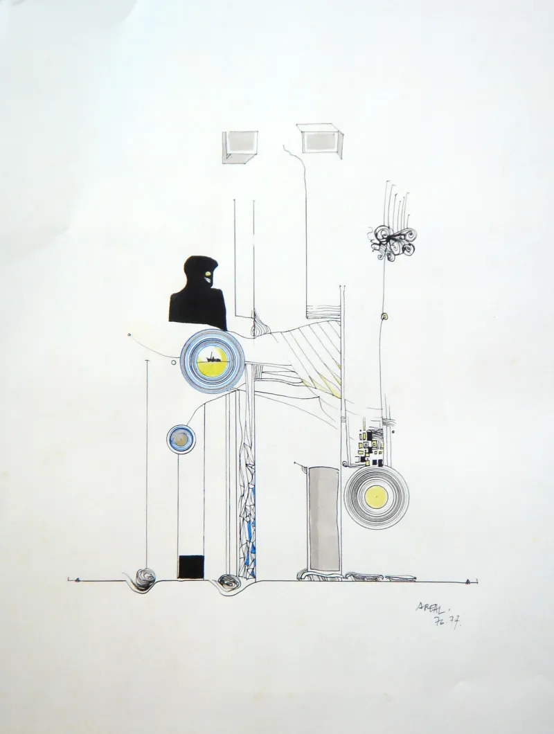 Untitled, António Areal, Drawing on paper