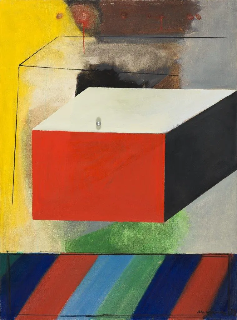 Untitled (173-271), António Charrua, 1972, Oil on canvas
