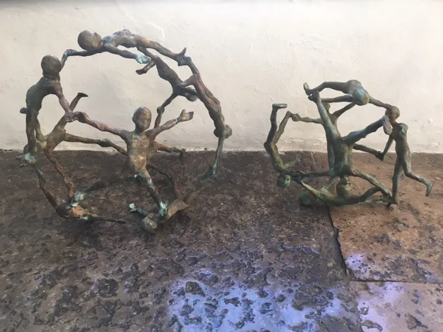 Esfera II, Jesús Curiá, 2024, Bronze