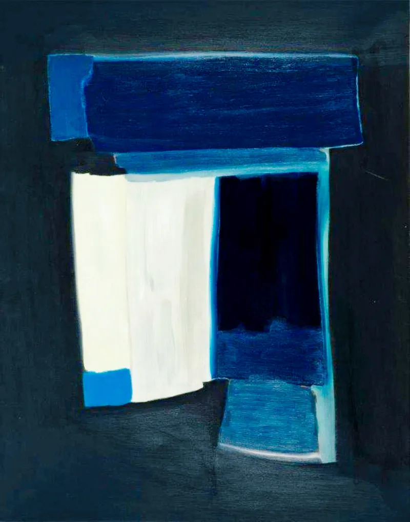 Sem título, Augusto Barros, 1973, Óleo sobre tela