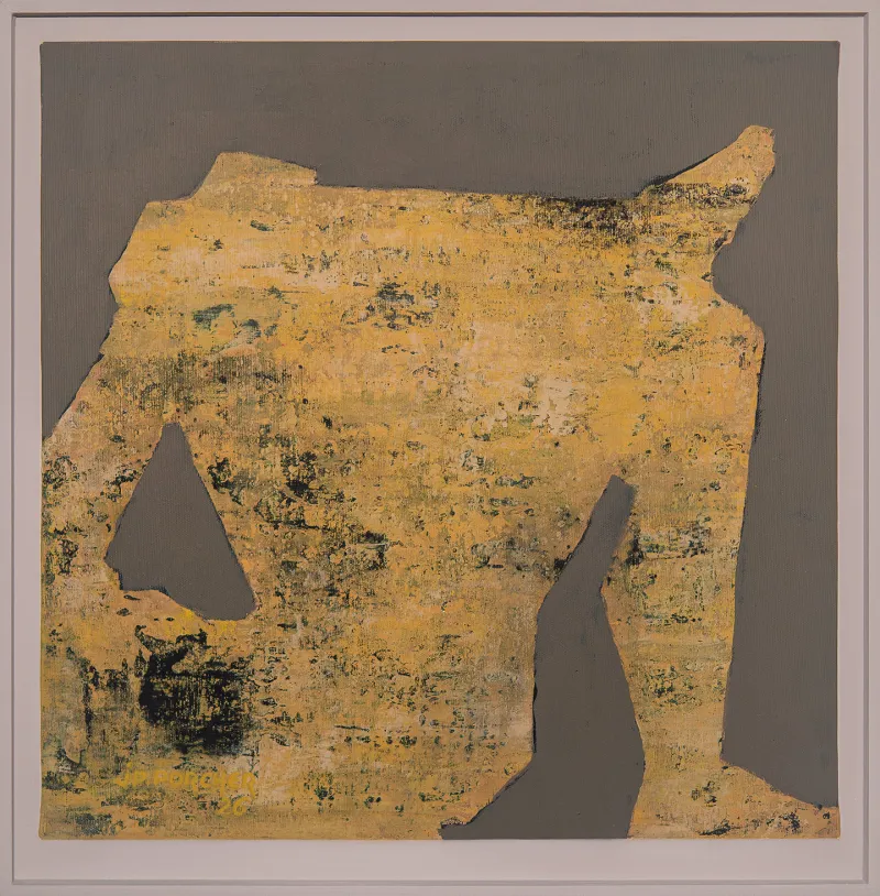 Série 2: Fragment 2, Jean Pierre Porcher, 2026, Acrylic on canvas