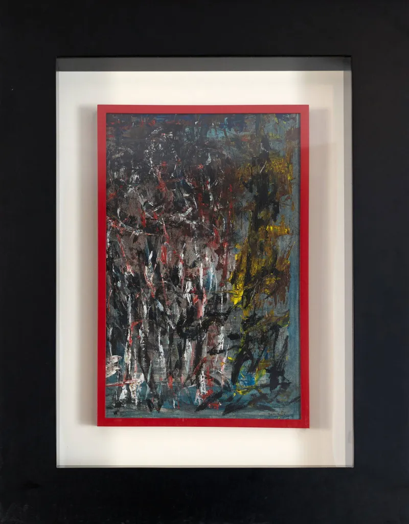 Untitled (300-03), Moita Macedo, 1977, Mixed media on paper