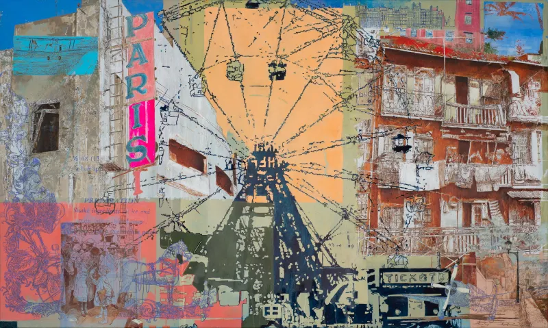 Untitled (223-07), João Cristóvão, 2020, Oil on canvas