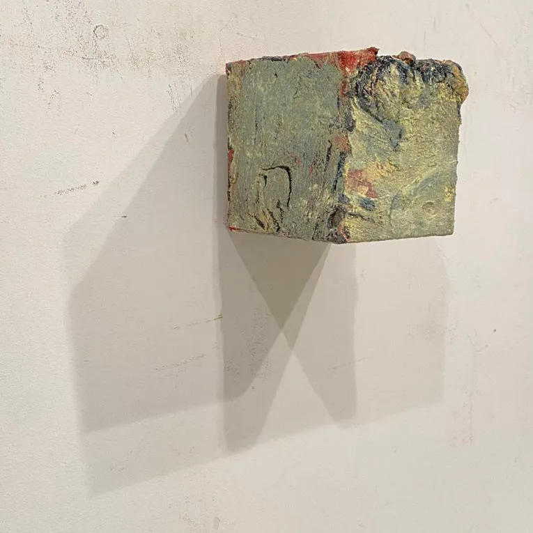 Pequeño Estrato Lumínico, Alberto Reguera, 2026, Mixed media on canvas