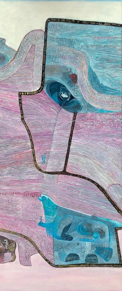 Texugo do Mel, Ana Maria, 2018, Oil on canvas