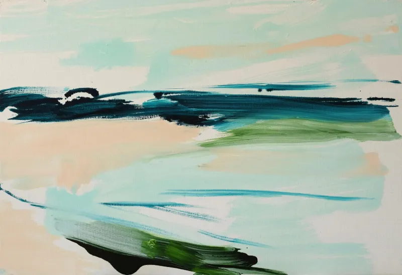 Ser-paisagem II, Ana Sério, 2019, Oil on canvas