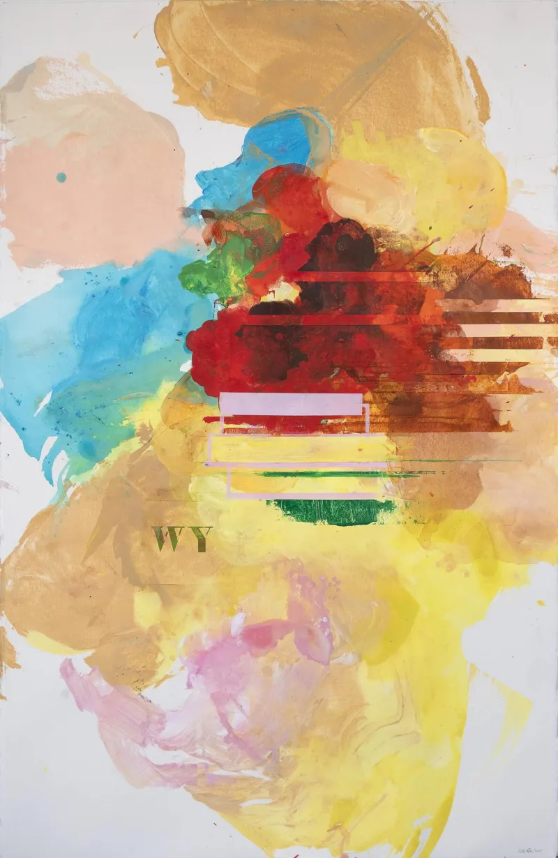 Untitled (296-11), Victor Costa, 2024, Acrylic on paper