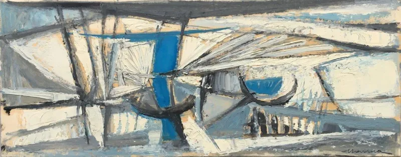 Untitled (173-100), António Charrua, Oil on paper
