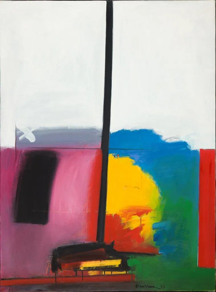 Angelus, António Charrua, 1977, Oil on canvas