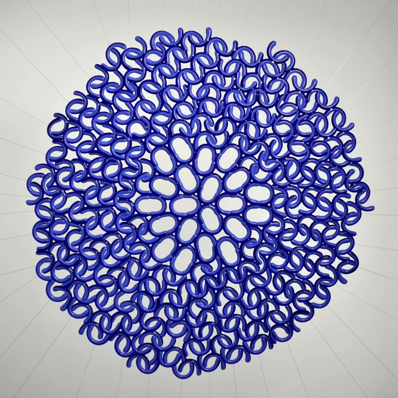 Rosáceas VI, Manuela Castro Martins, 2016, Cast glass