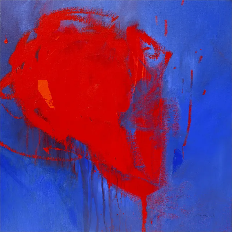 flor-flor #8, Fernando Gaspar, 2023, Acrylic on canvas