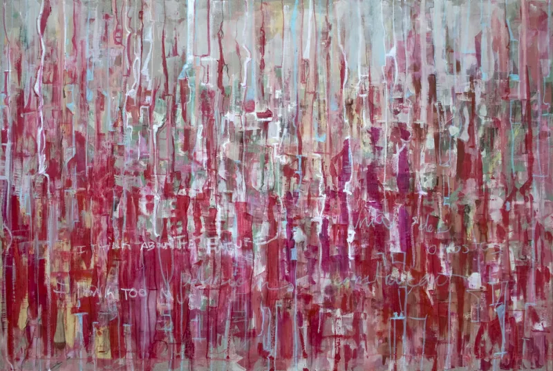 Coniunctio #1, Patrícia de Herédia, 2018, Mixed media on canvas