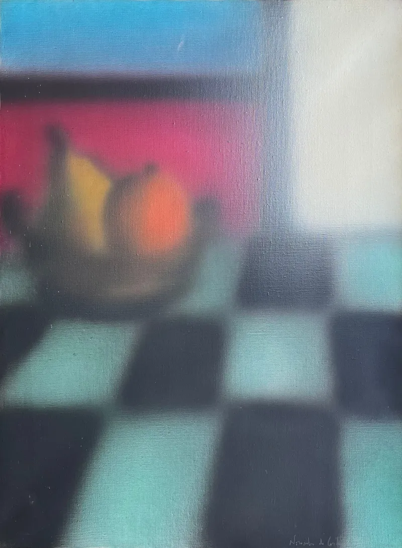 Untitled, Noronha da Costa, Cellulose paint on canvas